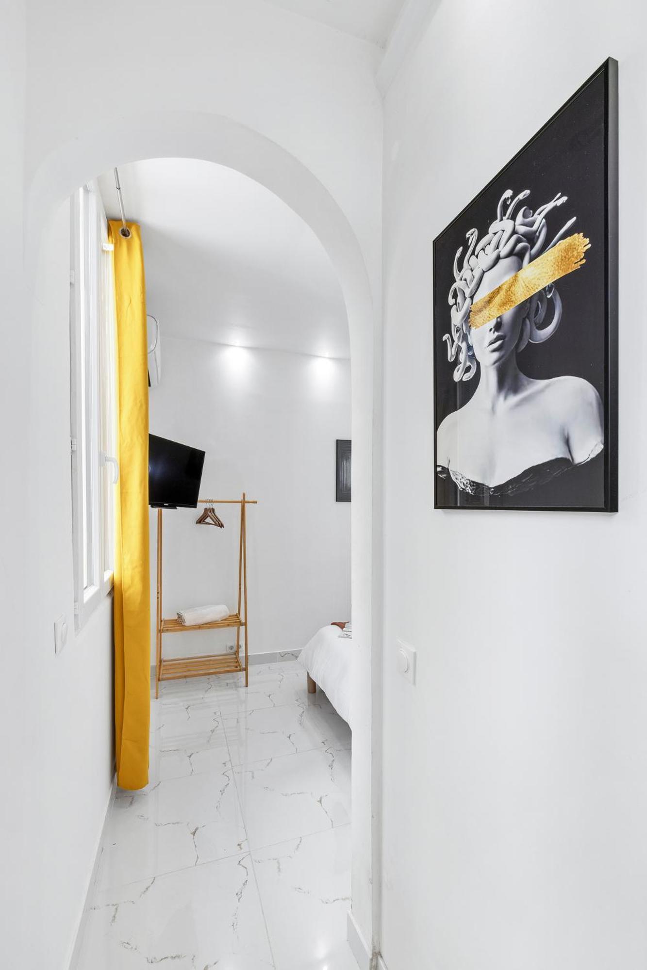 2 Rooms - Hyper Centre - Air-Conditioned - Terrace - Quiet - Tramway - Equipped Kitchen - Wifi Niza Exterior foto